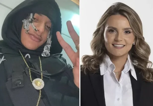 Rapper Oruam e Vereadora Amanda Vettorazzo