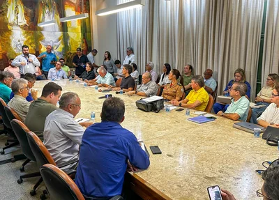 Reunião no Salão Nobre da Prefeitura de Teresina