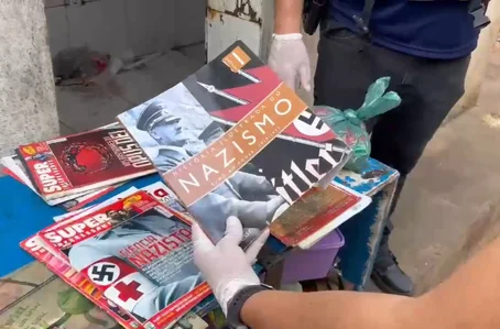 Revistas com conteúdo sobre nazismo