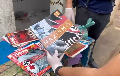 Revistas com conteúdo sobre nazismo