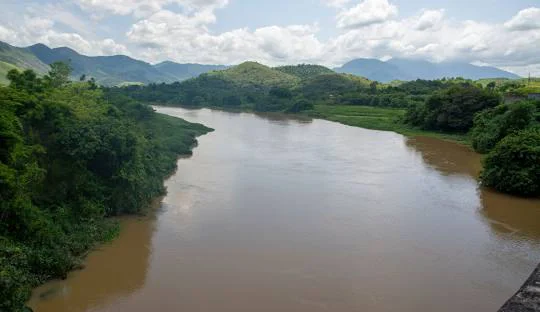 Rio Guandu, no Rio de Janeiro