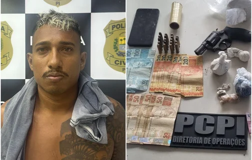 Rodrigo Alexandre da Silva foi preso pela Polícia Civil do Piauí