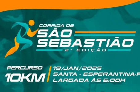 Segunda Edição da Corrida de São Sebastião acontecerá em Esperantina