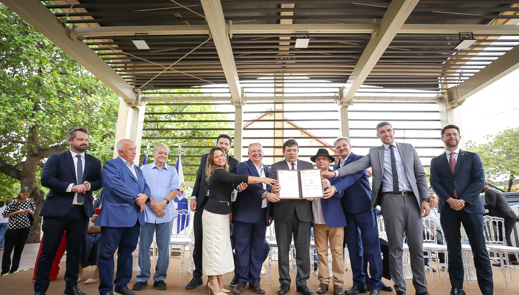 Solenidade contou com a presença do governador Rafael Fonteles