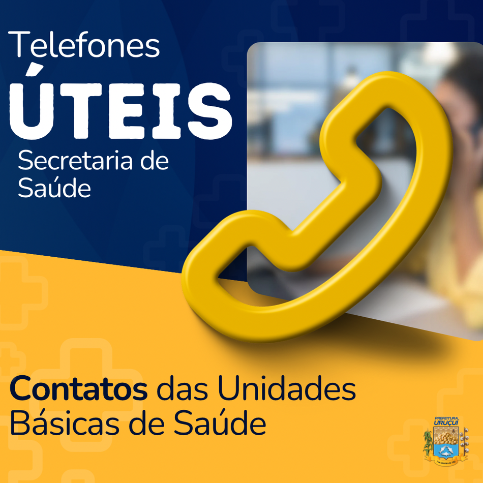 Telefones de UBS’s e Serviços de Saúde