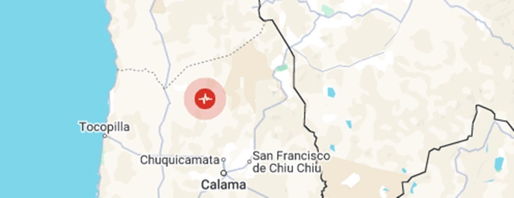 Terremoto de magnitude 6,1 graus atinge o norte do Chile