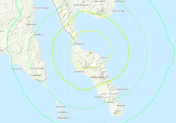 Terremotos atingem as Filipinas