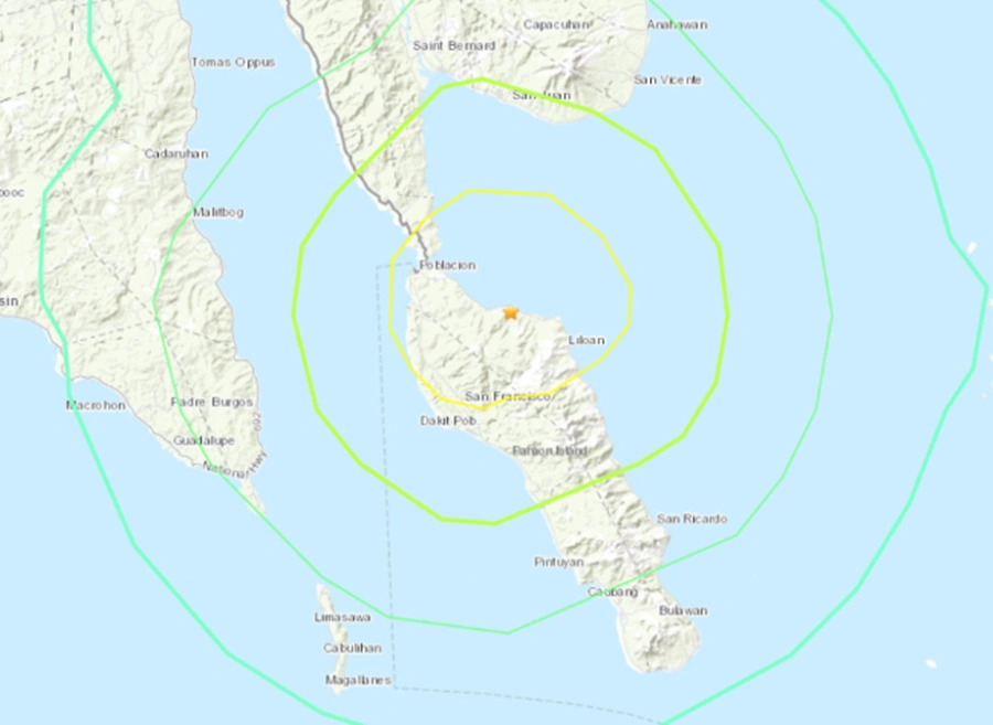 Terremotos atingem as Filipinas