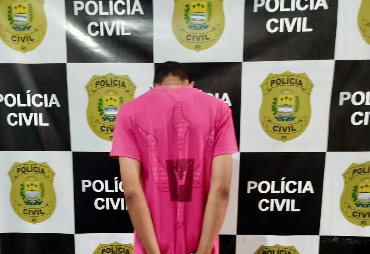 Thiago Ramon foi preso após investigação da Polícia Civil em Oeiras