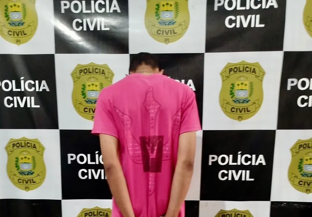 Thiago Ramon foi preso após investigação da Polícia Civil em Oeiras