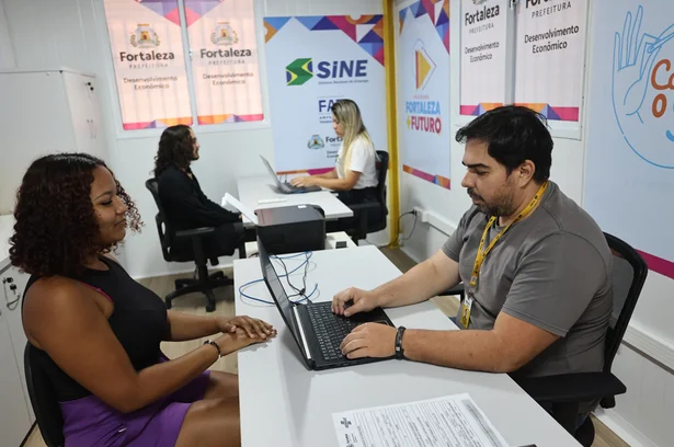 Sine oferece mais de 2 mil vagas de emprego em Fortaleza