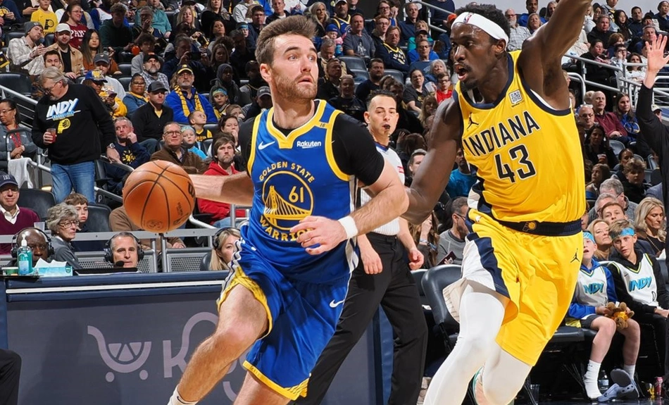 Warrios contra Pacers na NBA