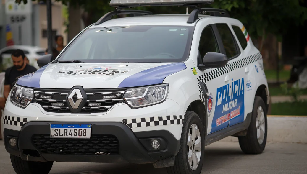 A polícia esteve reforçando a segurança no local