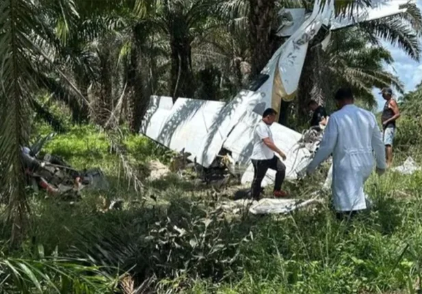 Avião de pequeno porte que transportava droga cai no interior do Pará