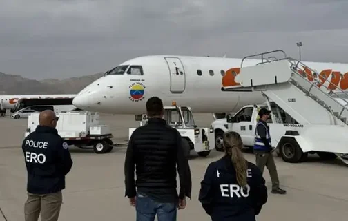 Aviões com deportados dos Estados Unidos pousam na Venezuela