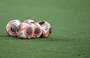 Bolas do Campeonato Carioca no gramado do Maracanã