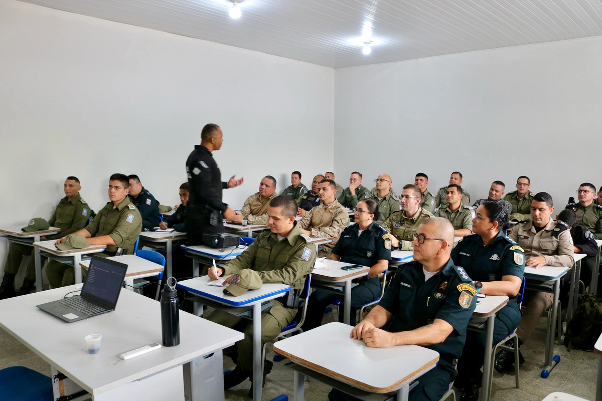 Capacitação policial da PMPI