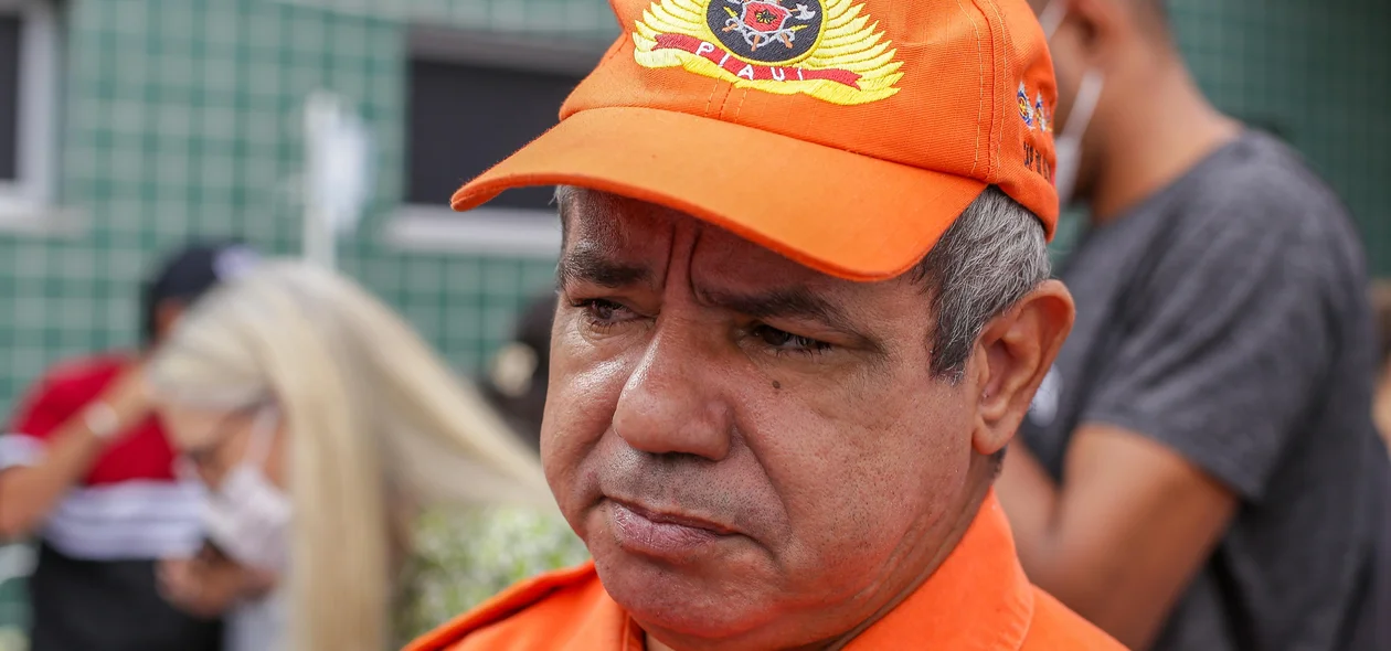 Capitão Nilton, do Corpo de Bombeiros Militar