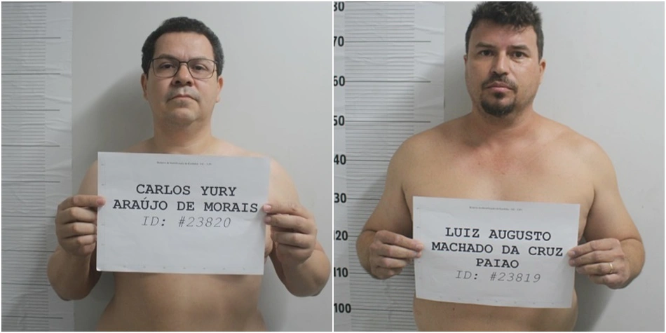 Carlos Yury e Luiz Augusto Machado