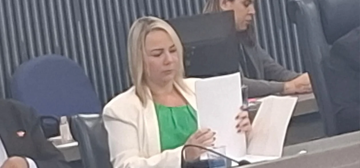 Carolina Serafim, diretora-presidente da Águas de Teresina