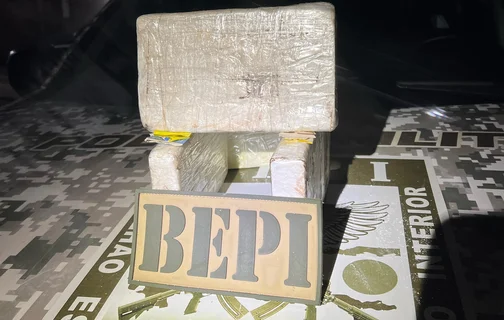 Cocaína apreendida pelo BEPI em Picos