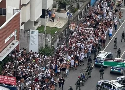 Confronto entre torcidas no Recife