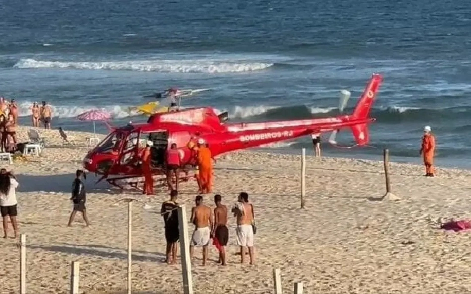 Corpo de Bombeiros presta socorro a torcedores do Racing baleados no Rio de Janeiro