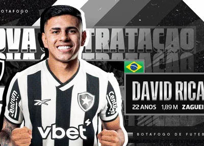 David Ricardo é o novo reforço do Botafogo