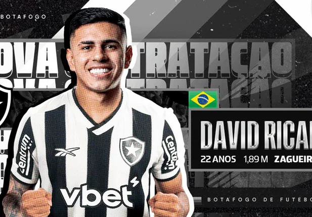 David Ricardo é o novo reforço do Botafogo