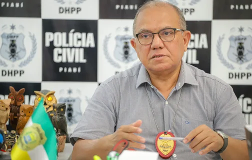 Delegado e diretor do DHPP, Francisco Costa