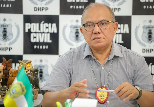 Delegado e diretor do DHPP, Francisco Costa