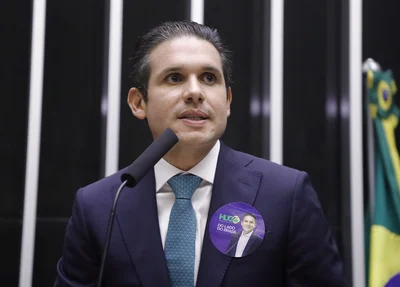 Deputado federal Hugo Motta (Republicanos-PB), presidente da Câmara dos Deputados