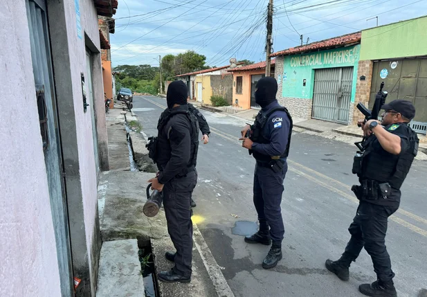 DRACO deflagra operação e cumpre 14 mandados na zona norte de Teresina