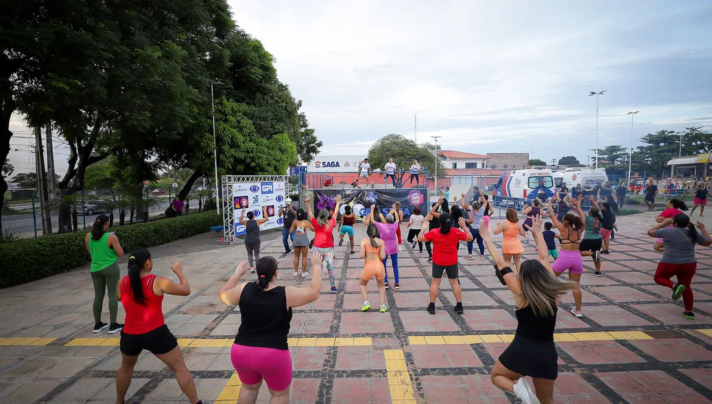 Evento promoveu aulas gratuitas de dança