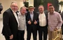 Flávio Nogueira, Merlong Solano, Francisco Costa e Florentino Neto com o presidente Lula