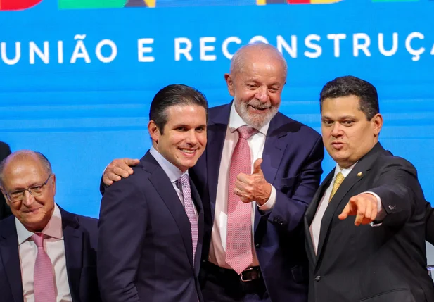 Geraldo Alckmin, Hugo Motta, Lula e Davi Alcolumbre