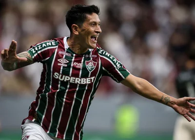 Germán Cano marcou o gol da virada do Fluminense sobre o Vasco