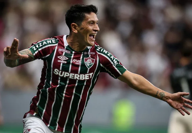 Germán Cano marcou o gol da virada do Fluminense sobre o Vasco