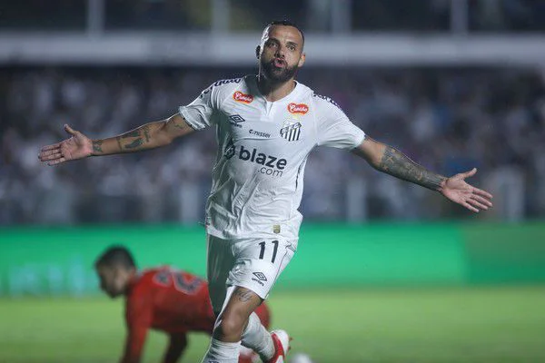 Gol de Guilherme em Santos x São Paulo