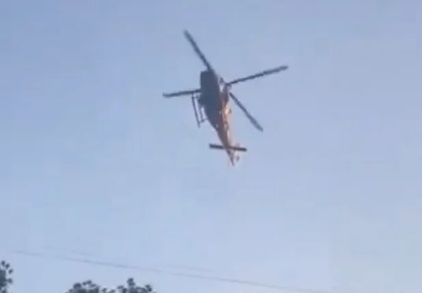 Helicóptero da Polícia Civil é atacado a tiros em Duque de Caxias