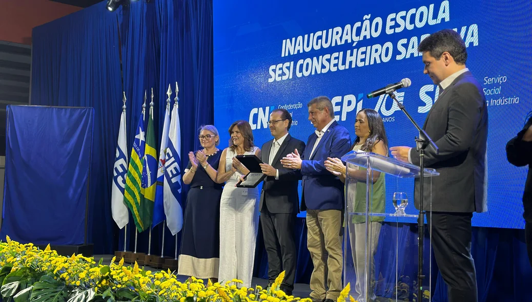 Inauguração da Escola SESI Conselheiro Saraiva foi prestigiada por autoridades