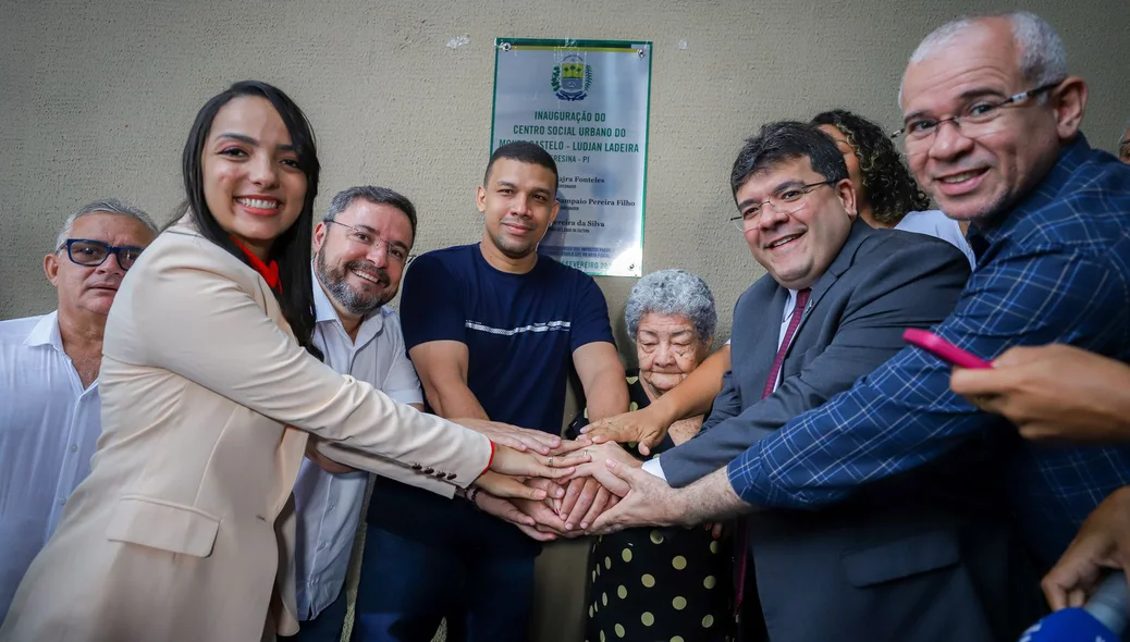 Inauguração da reforma do CSU do Monte Castelo