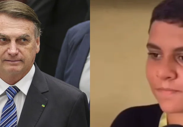 Jair Bolsonaro elogia estudante piauiense