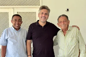 Joel Rodrigues, Pablo Santos e Gil Paraibano