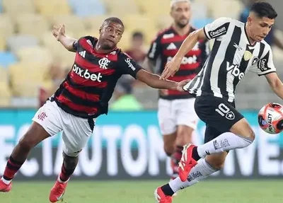 Jogadores do Flamengo e Botafogo foram suspensos após briga em clássico