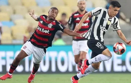 Jogadores do Flamengo e Botafogo foram suspensos após briga em clássico