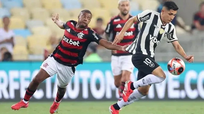 Jogadores do Flamengo e Botafogo foram suspensos após briga em clássico