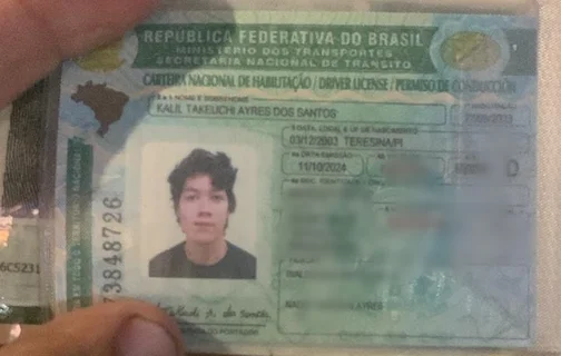 Jovem vítima de acidente de moto