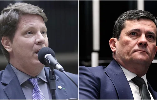 Mário Frias e Sergio Moro