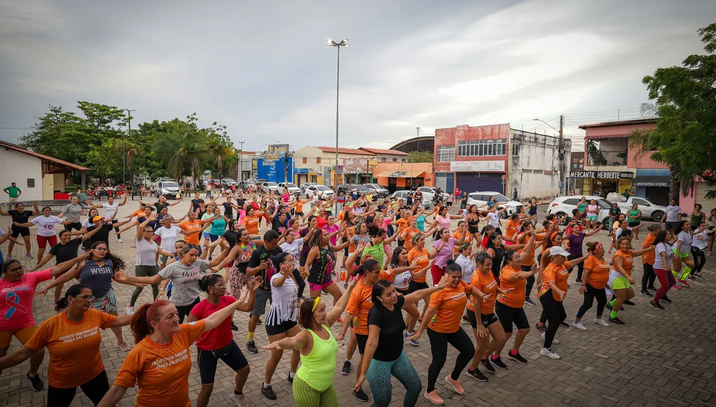 Momento da ginástica